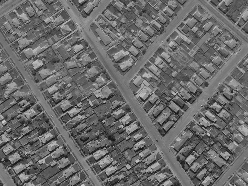 75 Flockton Street from the air, 1970-1974