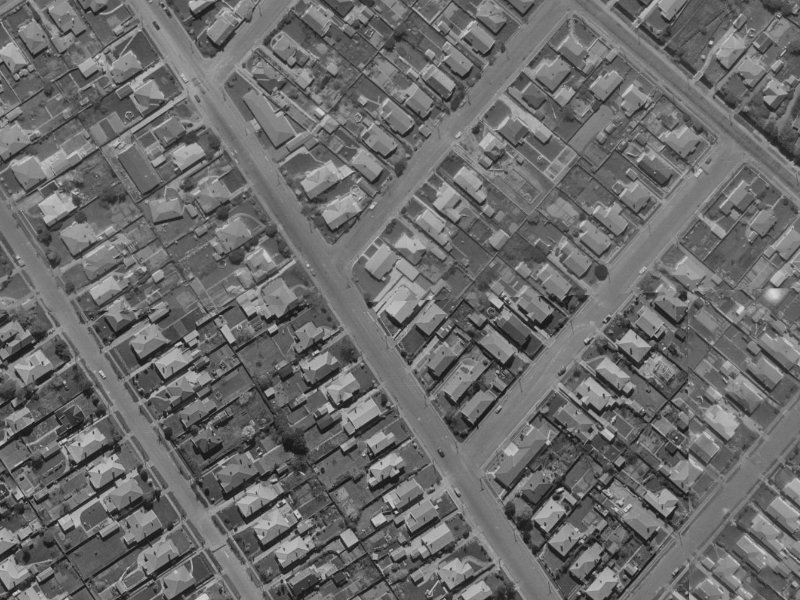 62 Flockton Street from the air, 1970-1974