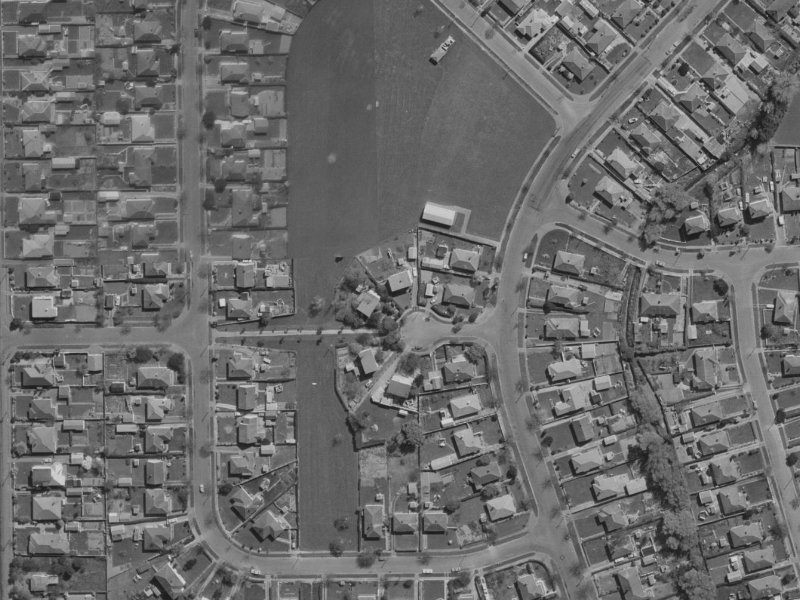 40 Riselaw Street from the air, 1970-1974