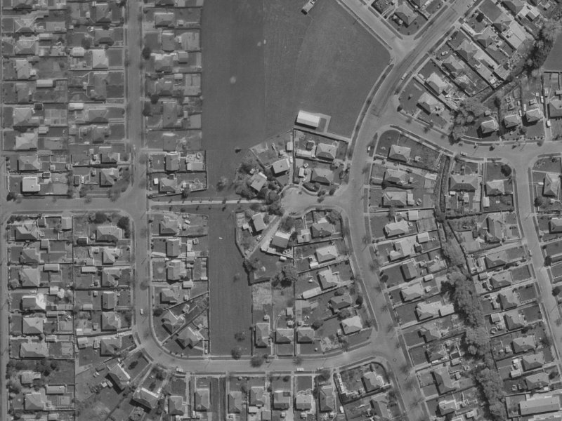 38 Riselaw Street from the air, 1970-1974