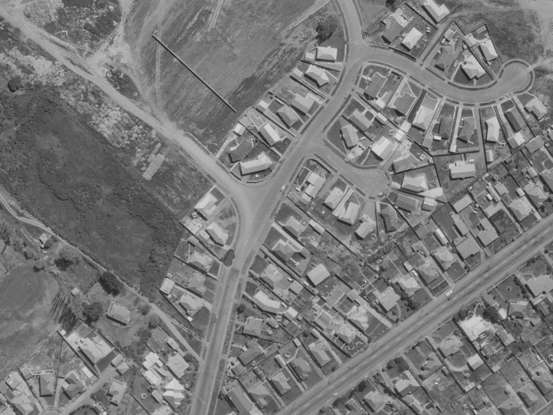 20 Orrick Crescent from the air, 1970-1974