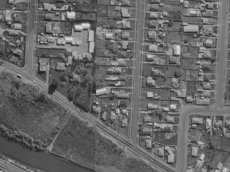 170 Baker Street from the air, 1970-1974