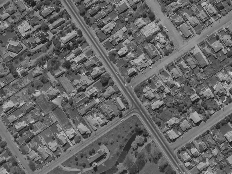 363 Papanui Road from the air, 1970-1974