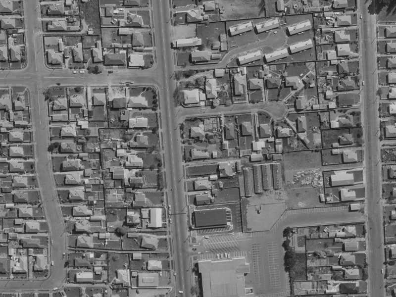 30 Marshland Road from the air, 1970-1974