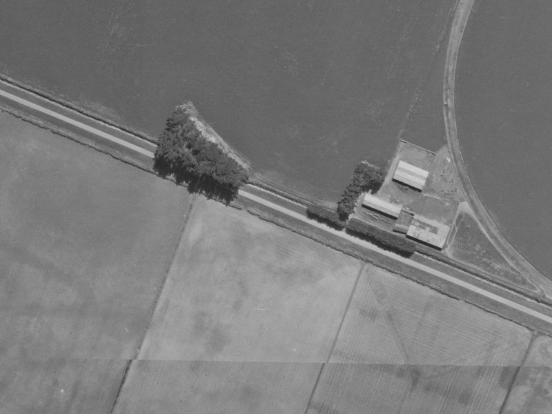 150 School Road from the air, 1970-1974