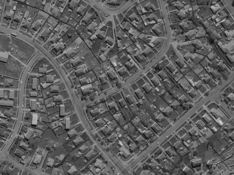 6 Hollyford Avenue from the air, 1970-1974