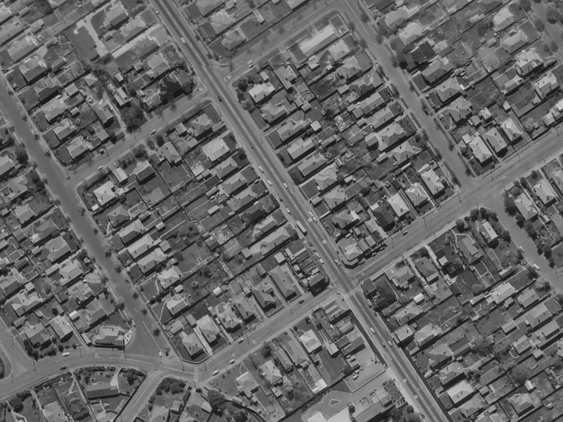 169 Cranford Street from the air, 1970-1974