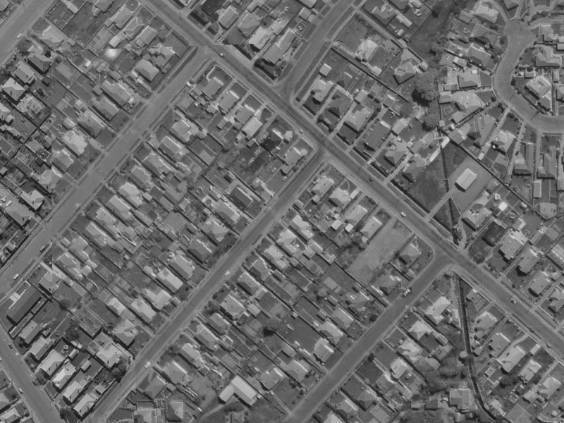 40 Thornton Street from the air, 1970-1974
