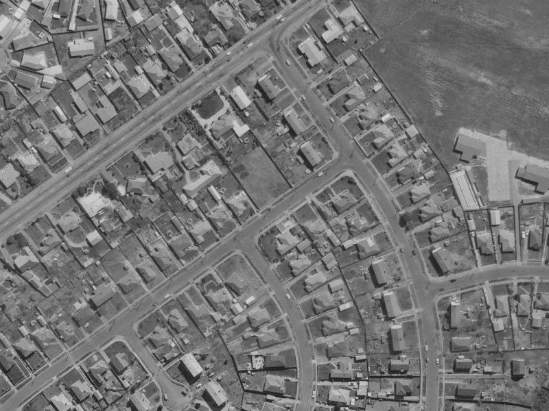 69 Basingstoke Street from the air, 1970-1974