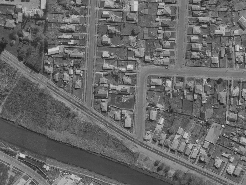 42 Rawson Street from the air, 1970-1974