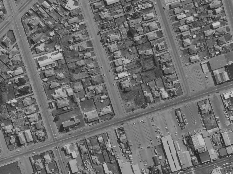 735 Marshlands Road from the air, 1970-1974