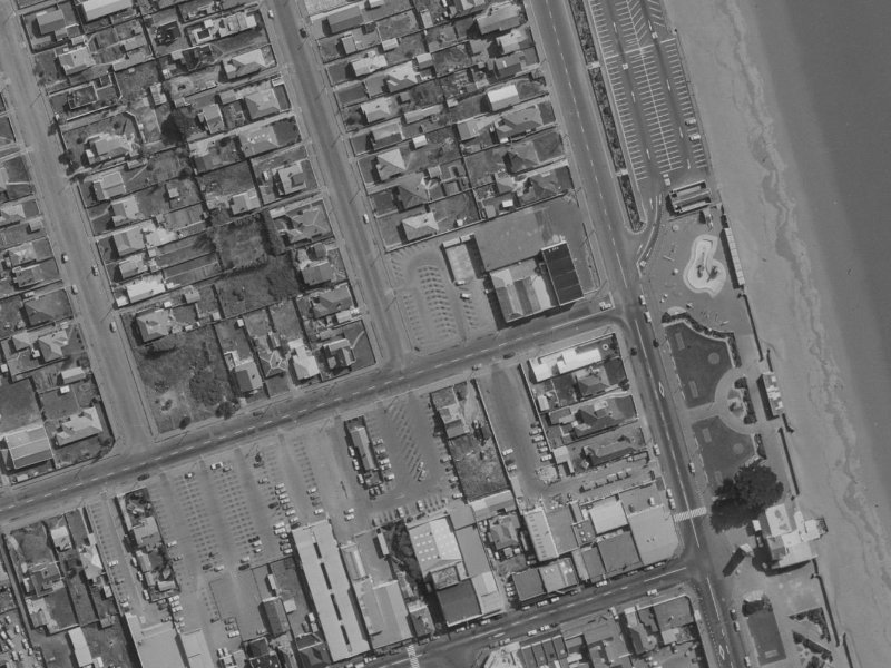 55 Keppel Street from the air, 1970-1974