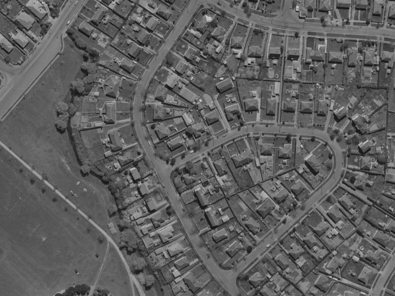 39 Attlee Crescent from the air, 1970-1974