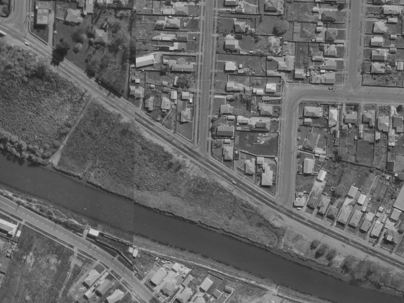 179 Baker Street from the air, 1970-1974