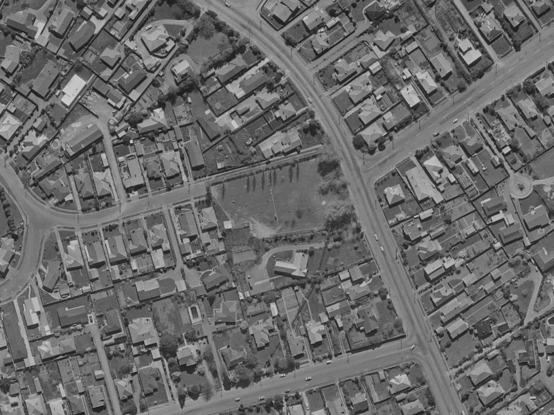 95 Wairakei Road from the air, 1970-1974