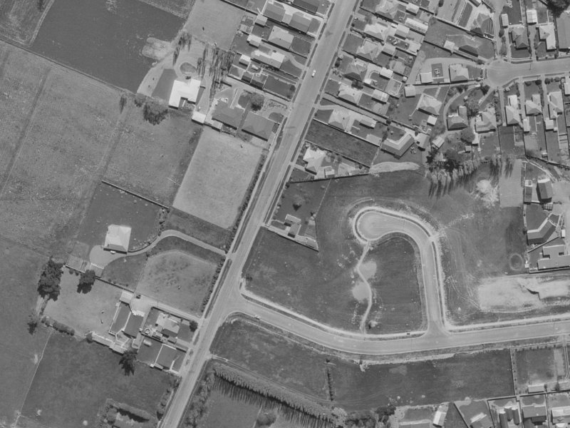286 Withells Road from the air, 1970-1974