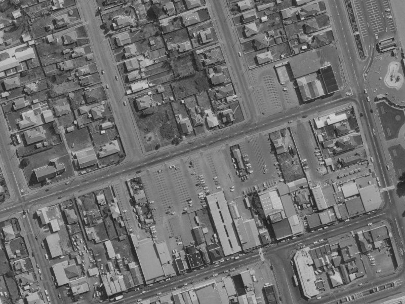 38 Hawke Street from the air, 1970-1974