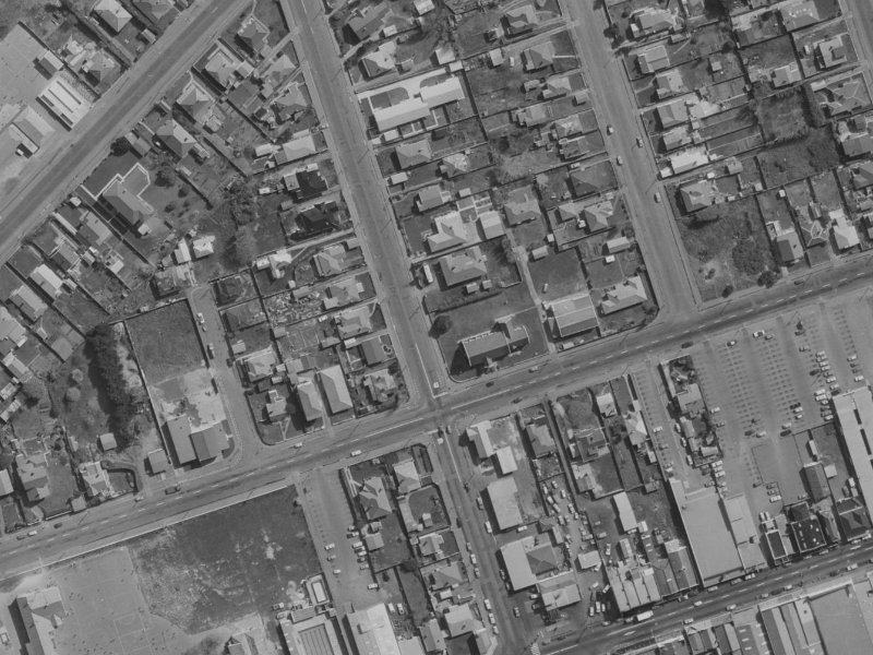 171 Shaw Avenue from the air, 1970-1974