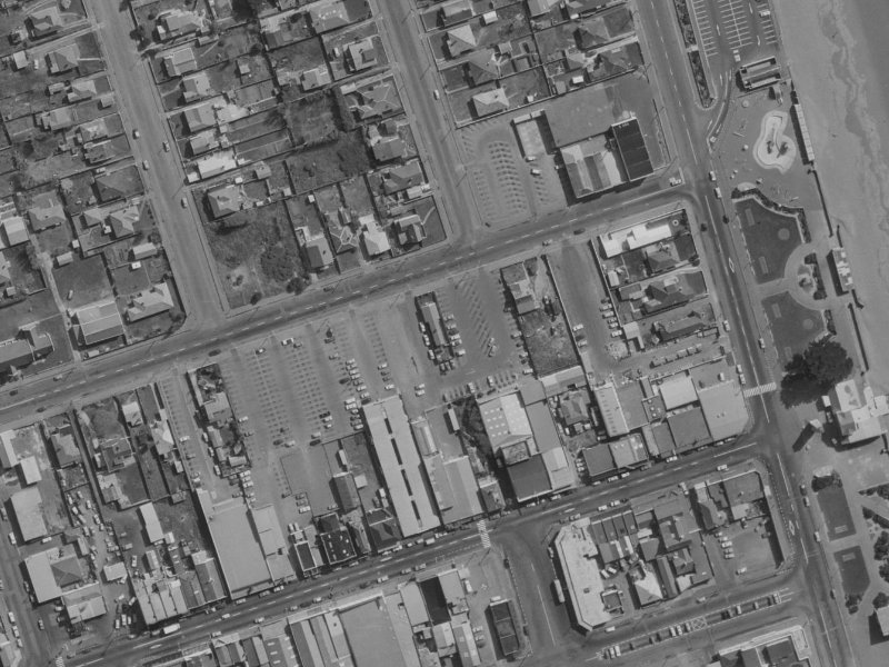 23 Hawke Street from the air, 1970-1974