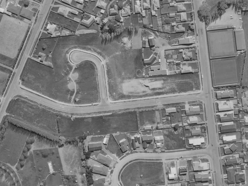 14 Strathean Avenue from the air, 1970-1974
