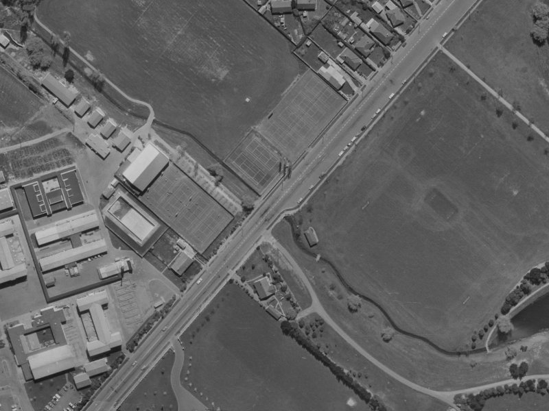 114–116 Greers Road from the air, 1970-1974