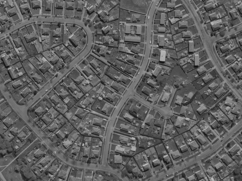 19 Morley Street from the air, 1970-1974