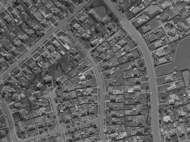 17 Bateman Avenue from the air, 1970-1974