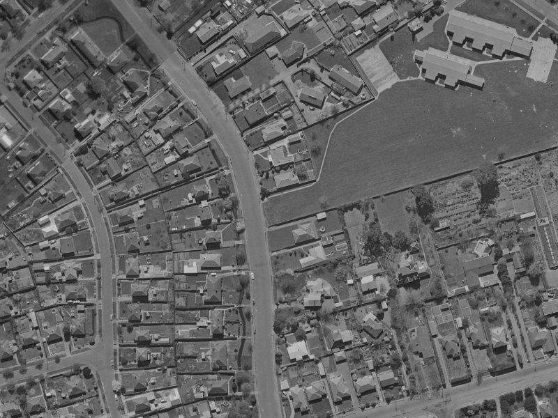 26 Brookside Terrace from the air, 1970-1974