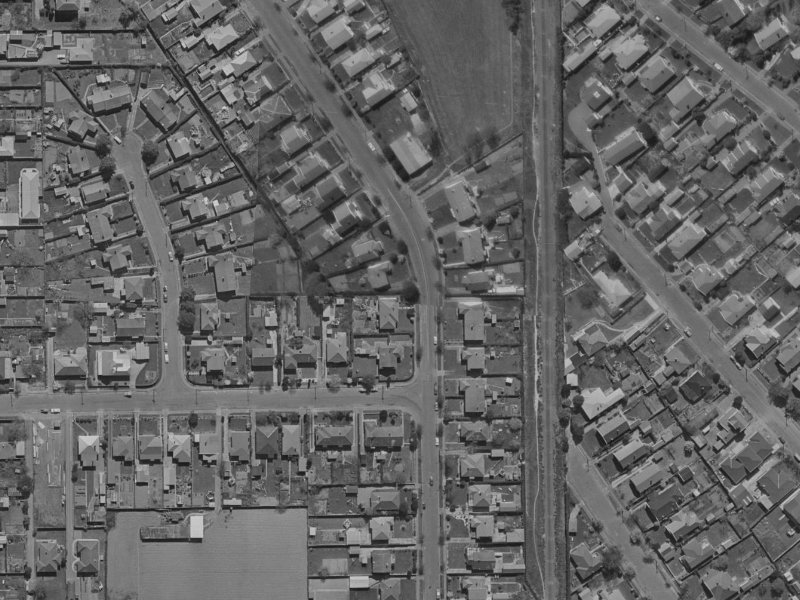27 Westholme Street from the air, 1970-1974
