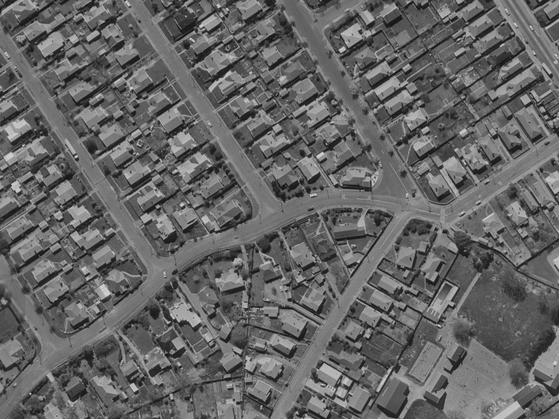 54-58 Westminster Street from the air, 1970-1974