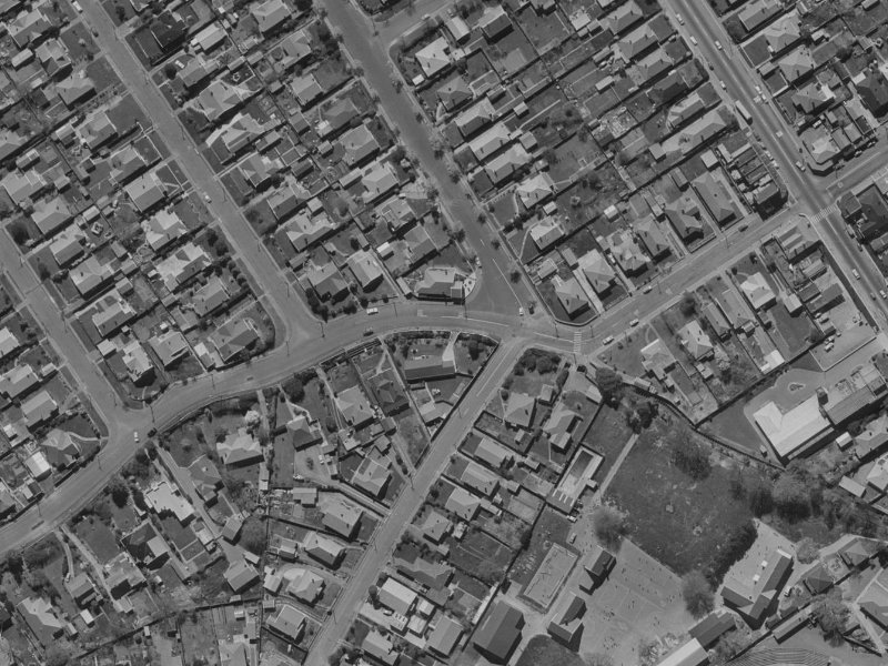 58-60 Westminster Street from the air, 1970-1974