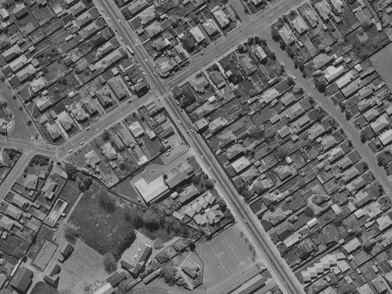 143 Cranford Street from the air, 1970-1974