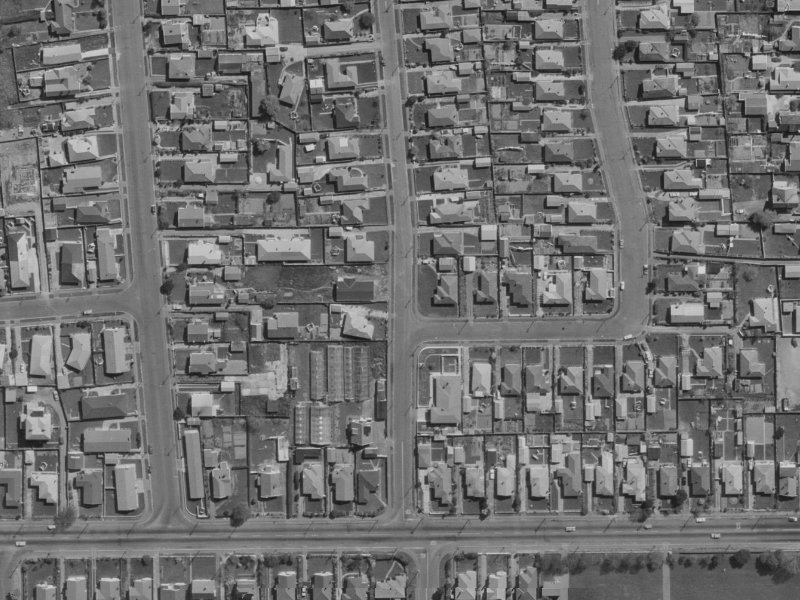 15 Hope Street from the air, 1970-1974