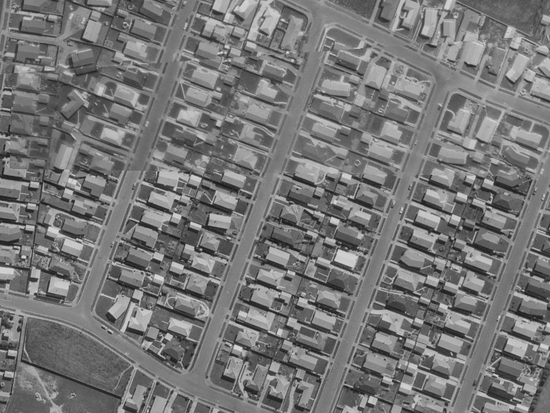 18 Belmont Street from the air, 1970-1974