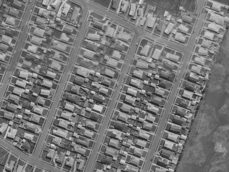 27 Eglinton Street from the air, 1970-1974