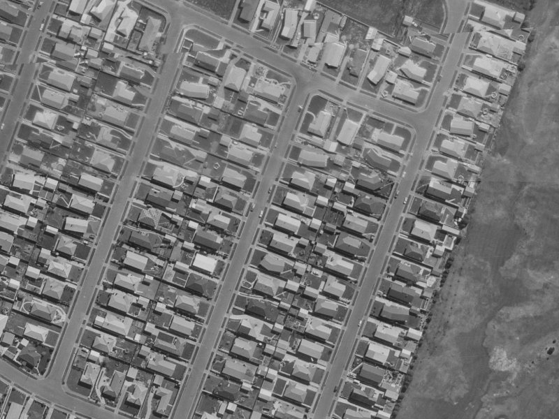 26 Eglinton Street from the air, 1970-1974
