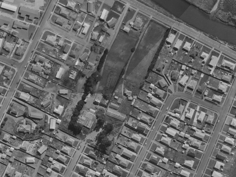 29 Meon Street from the air, 1970-1974