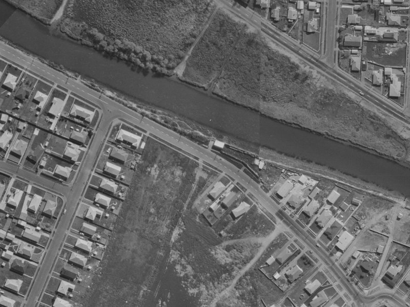 74 Bexley Road from the air, 1970-1974