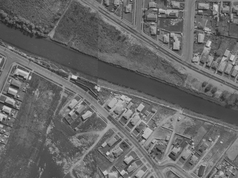 85 Bexley Road from the air, 1970-1974