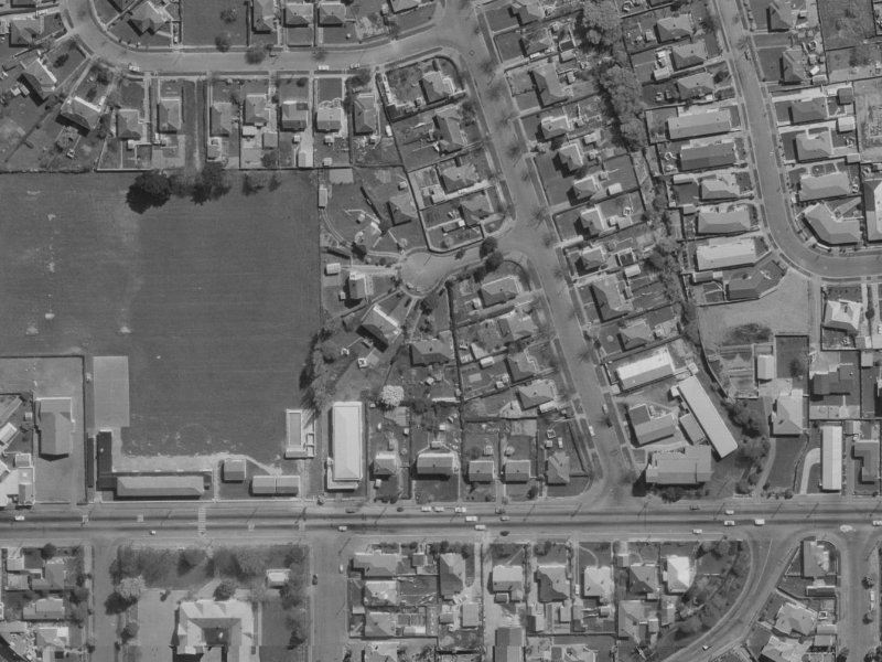 5 Allison Place from the air, 1970-1974