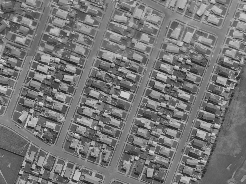 21 Eglinton Street from the air, 1970-1974