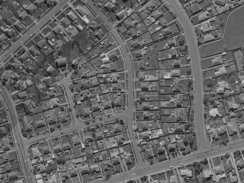 11 Bateman Avenue from the air, 1970-1974