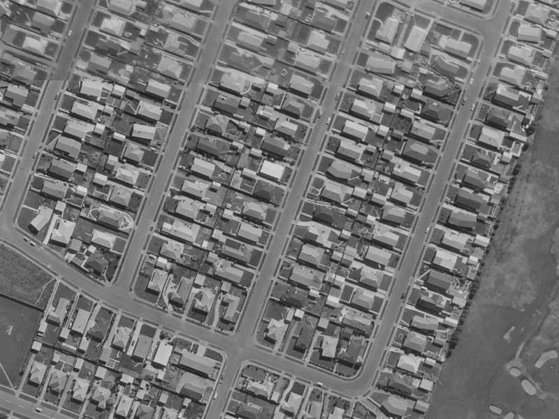 Eglinton Street from the air, 1970-1974
