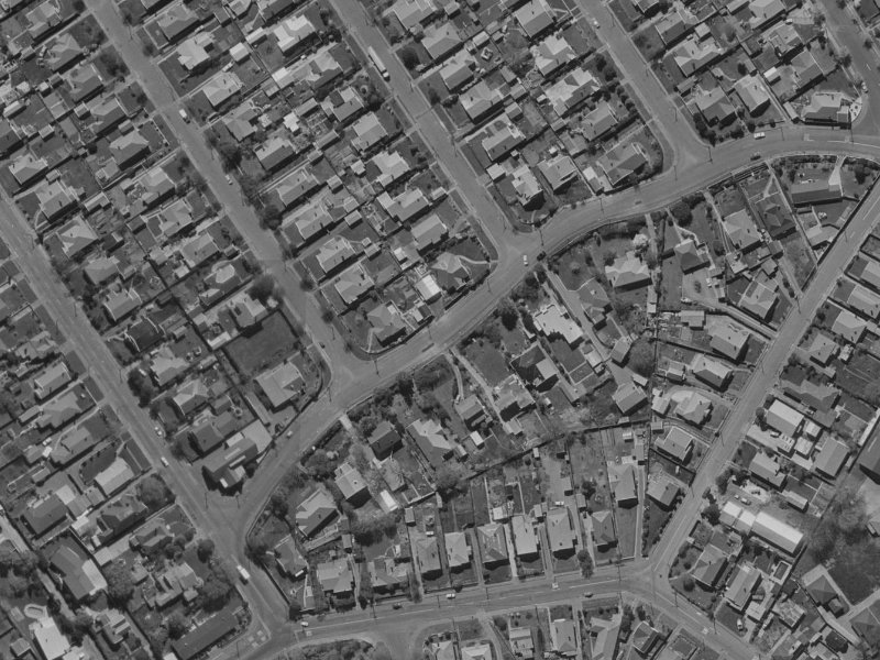 28 Westminster Street from the air, 1970-1974