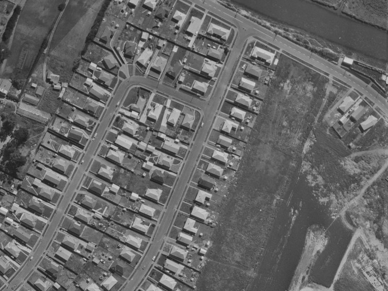 103 Carisbrooke Street from the air, 1970-1974