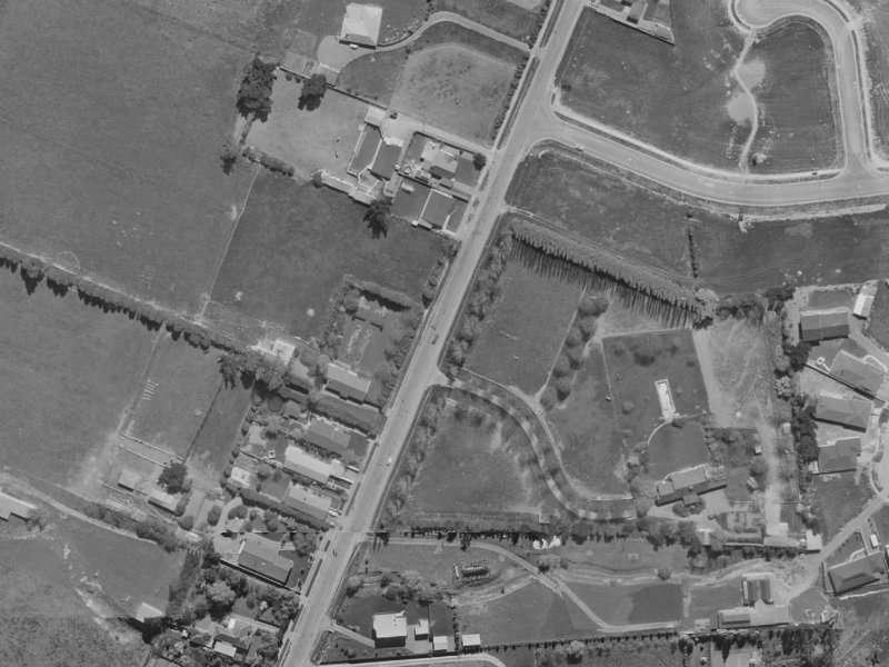 1 Swithland Place from the air, 1970-1974