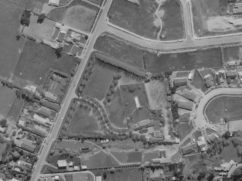 Swithland Place from the air, 1970-1974