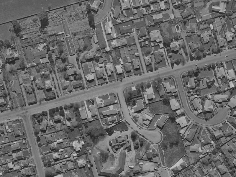 467 Ilam Road from the air, 1970-1974