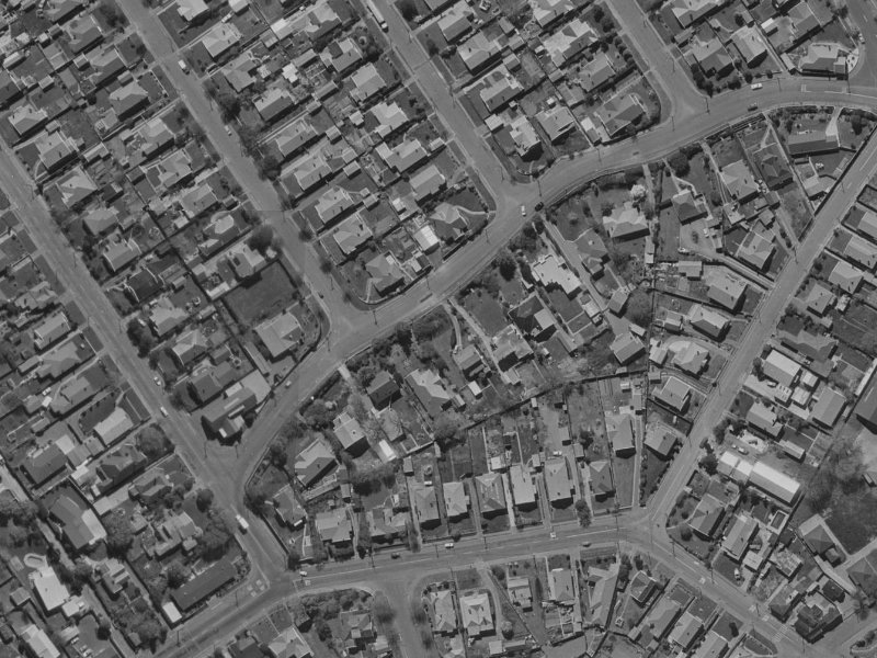 24 Westminster Street from the air, 1970-1974