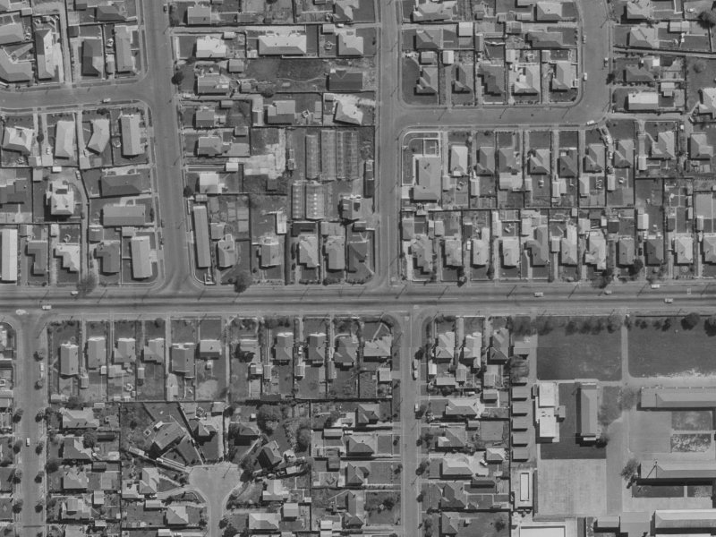 51 Shirley Road from the air, 1970-1974
